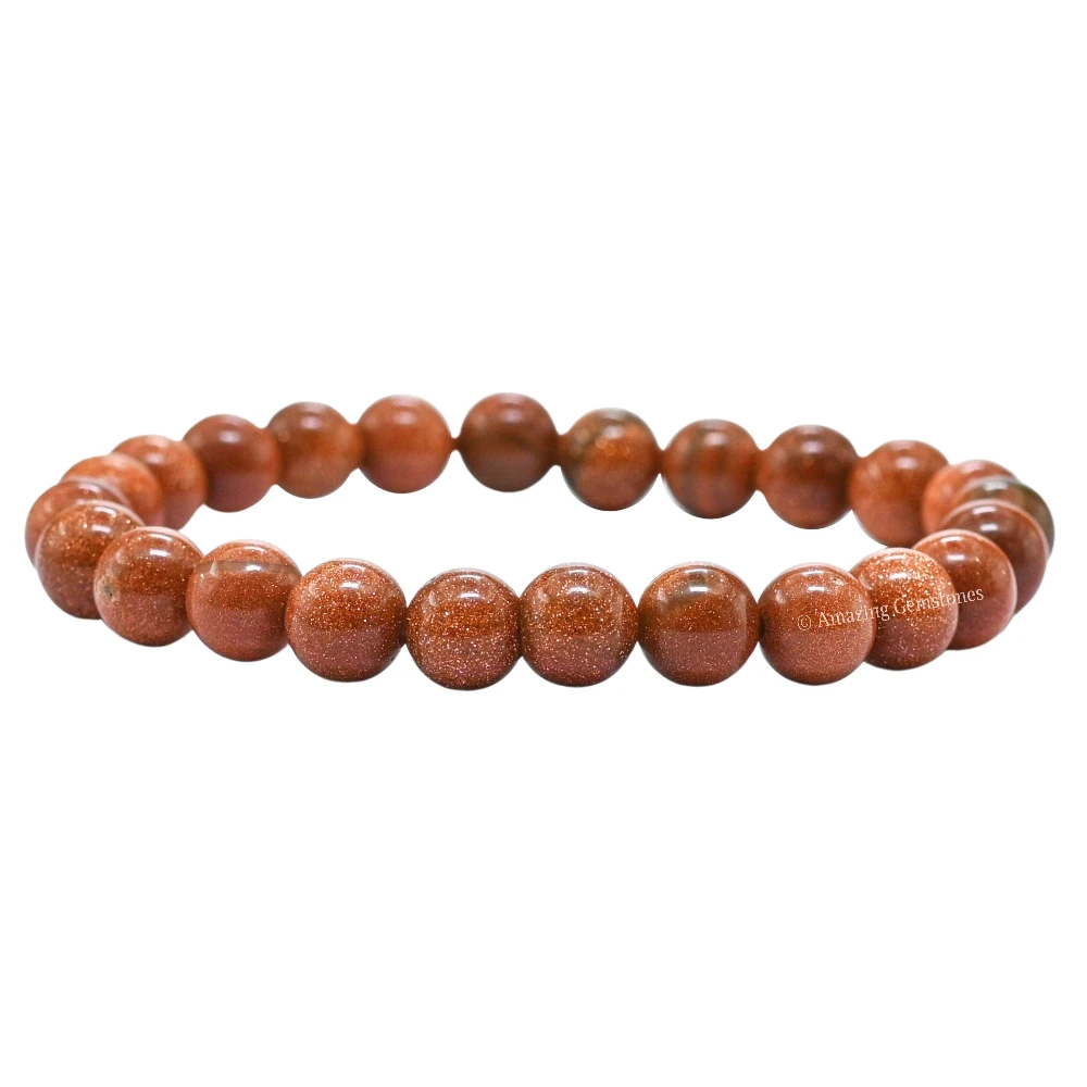 Red Goldstone Bracelet (Strechable)