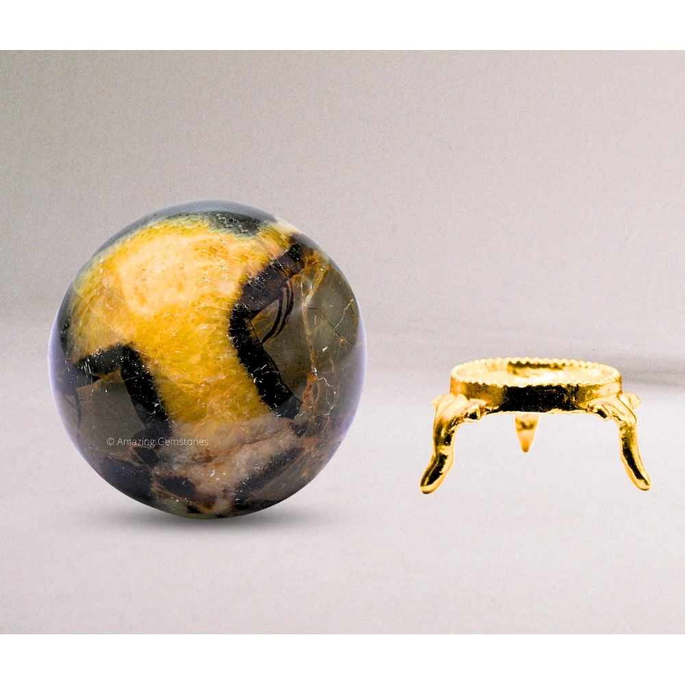 Large Septarian Sphere (2.5 Inch)
