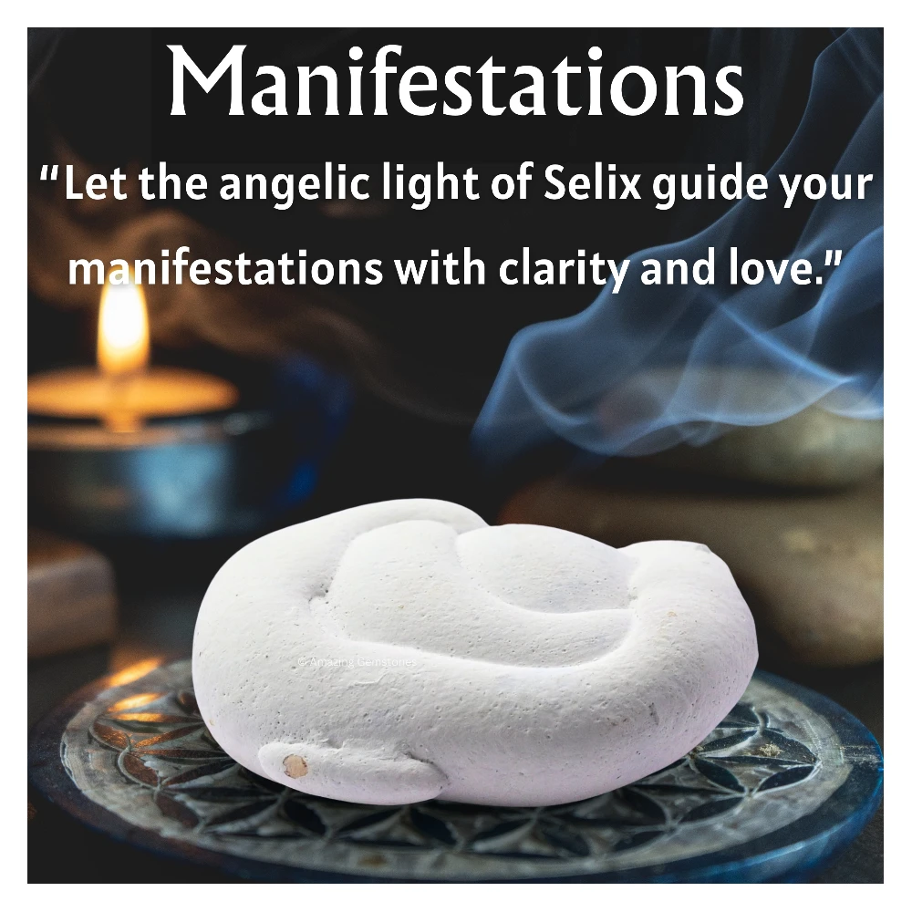 Selix Fairy Angel Stone Crystal Mineral Specimen (Medium)