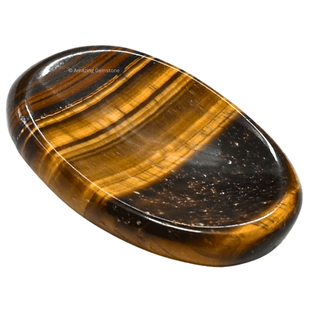 Tiger Eye Worry Stone