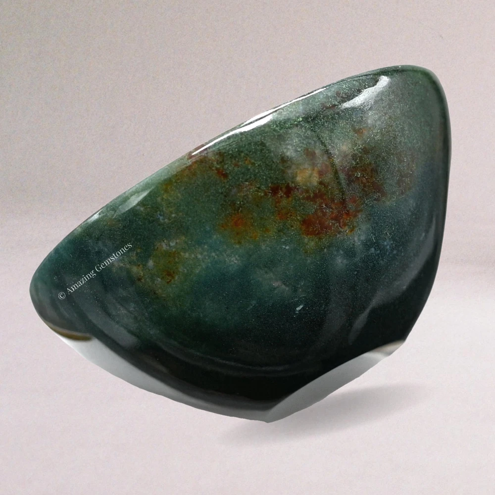 Bloodstone Crystal Bowl - 2 Inch