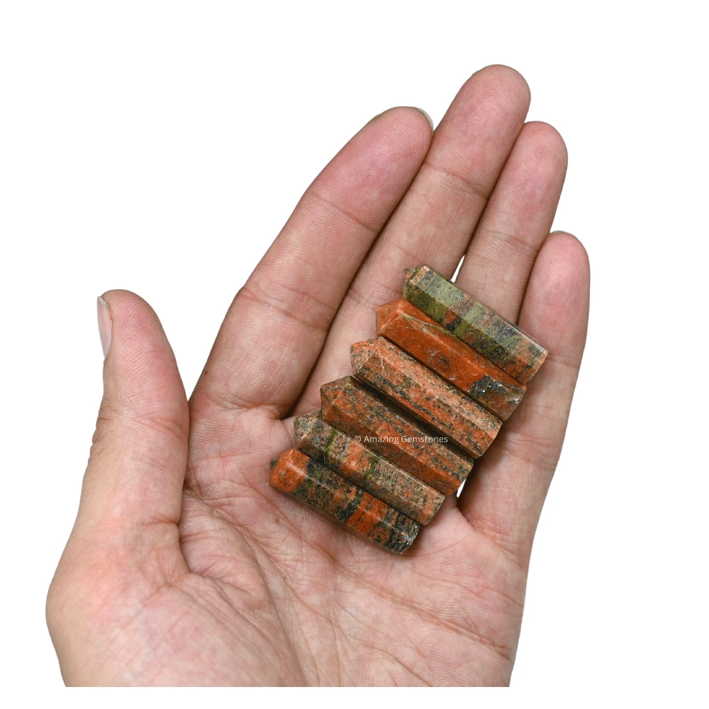 Unakite Pencil Points (Set of 3)
