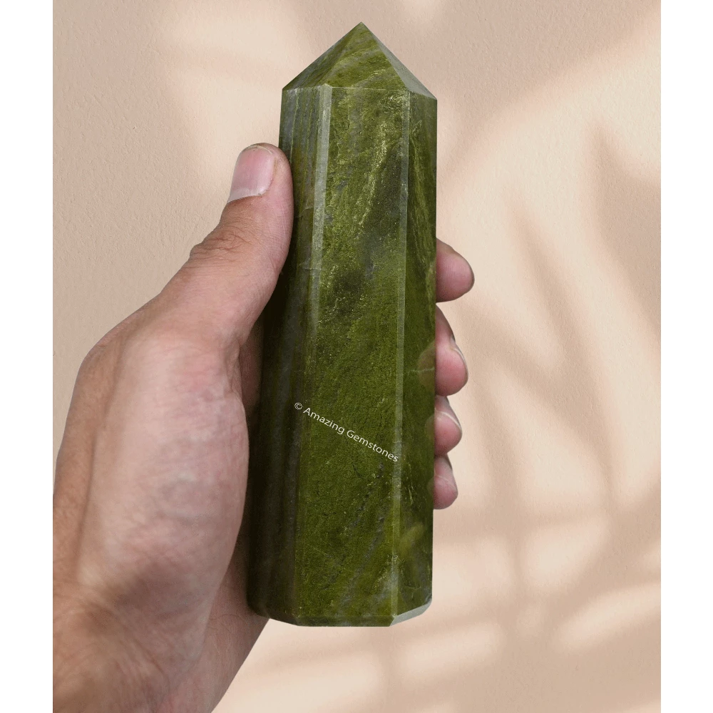 Vesuvianite Tower (5.5" to 6" INCH)