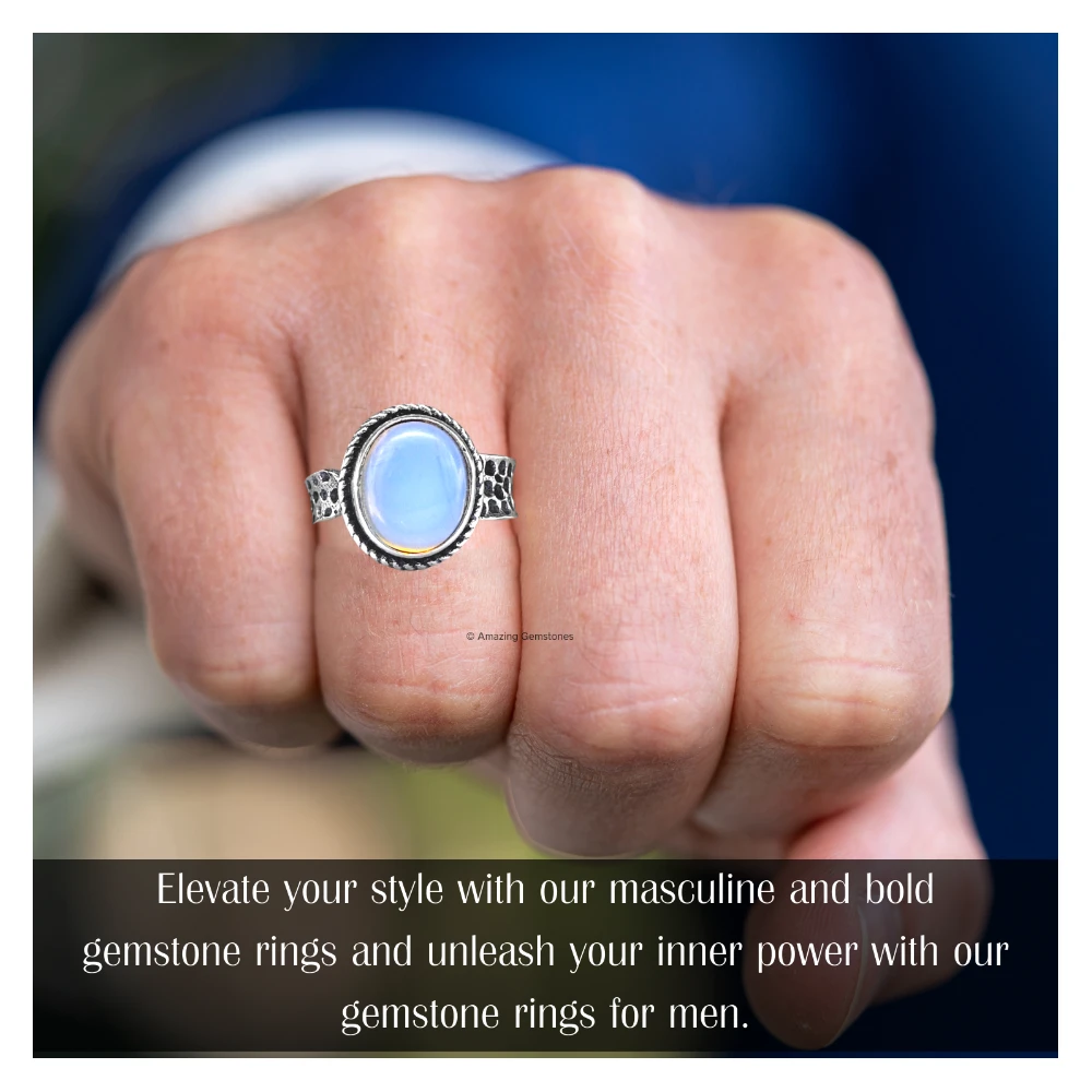 Opalite Ring (Silver)