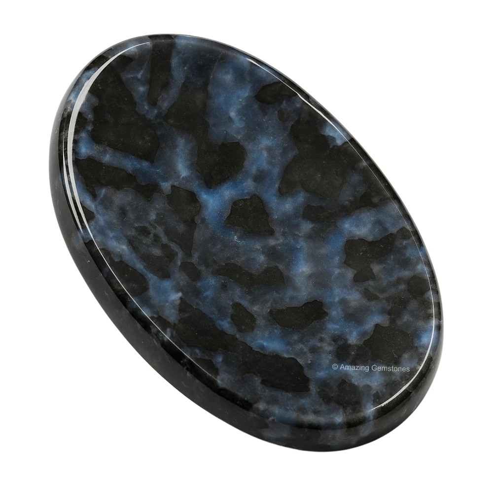 Indigo Gabbro Worry Stone