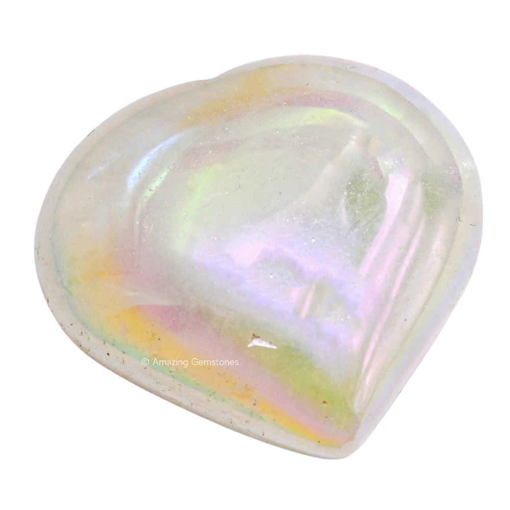 Angel Aura Quartz Heart