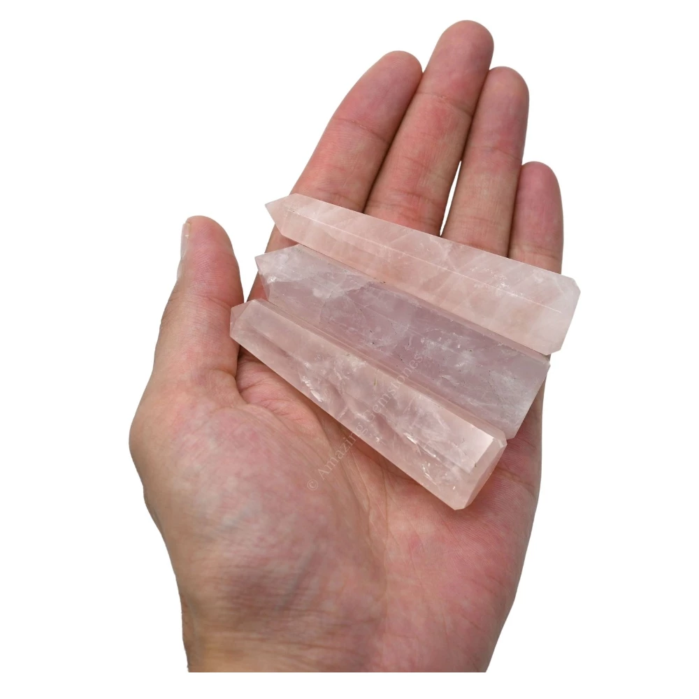 Star Rose Quartz Tower (2" to 3" INCH)