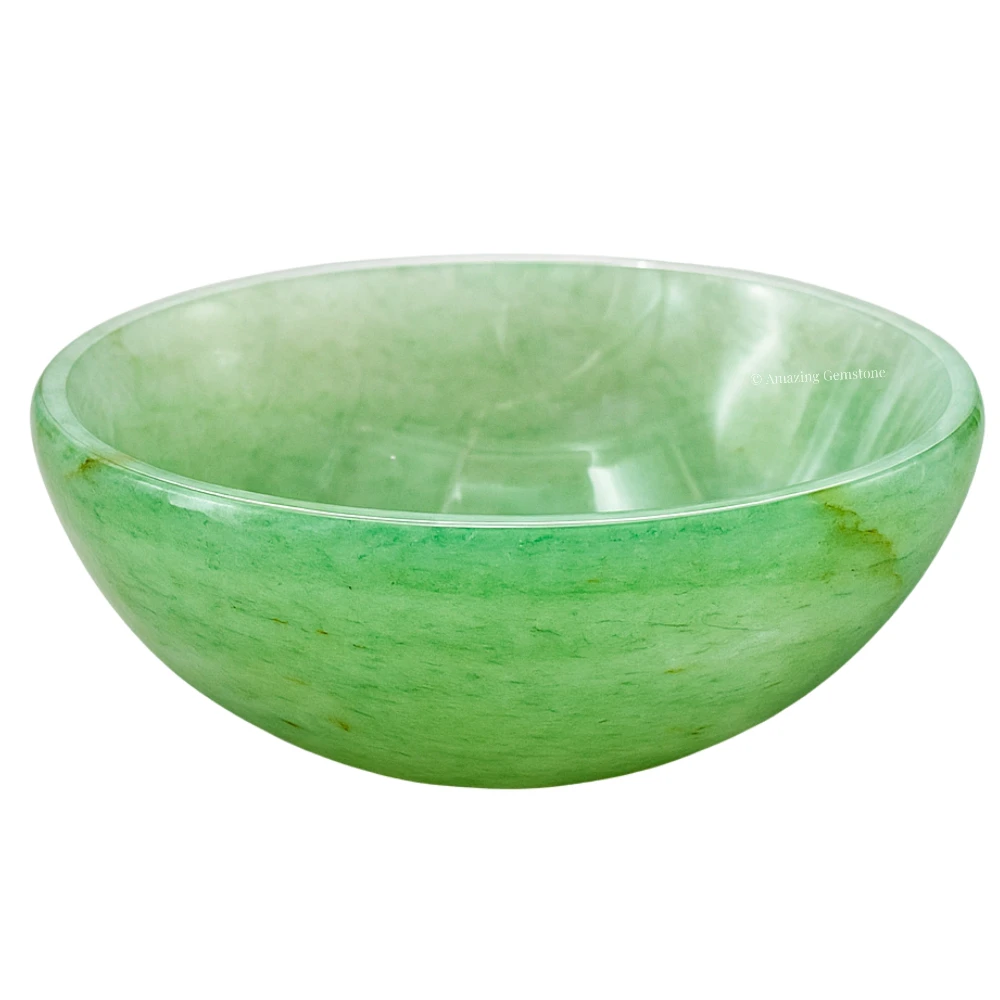 Green Aventurine Crystal Bowl - 3 Inch