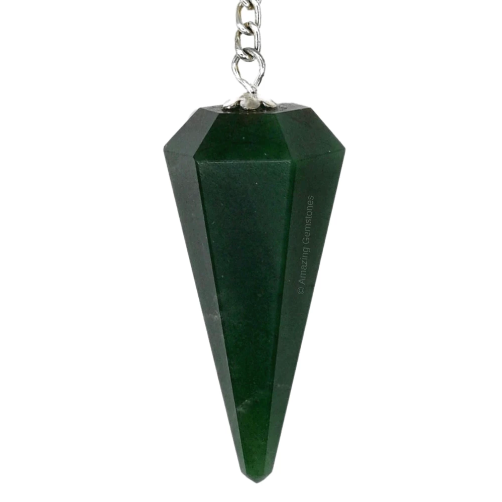 Green Aventurine Pendulum (Dark)