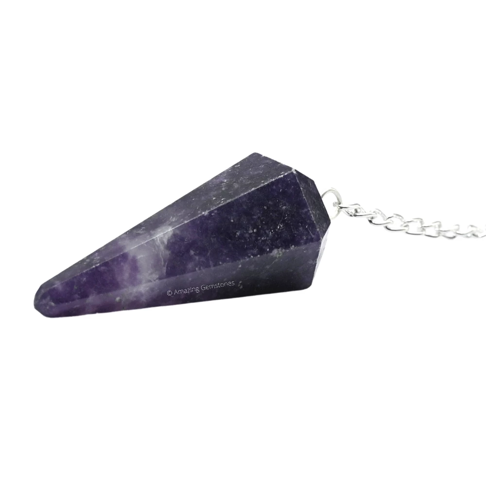Lepidolite Pendulum