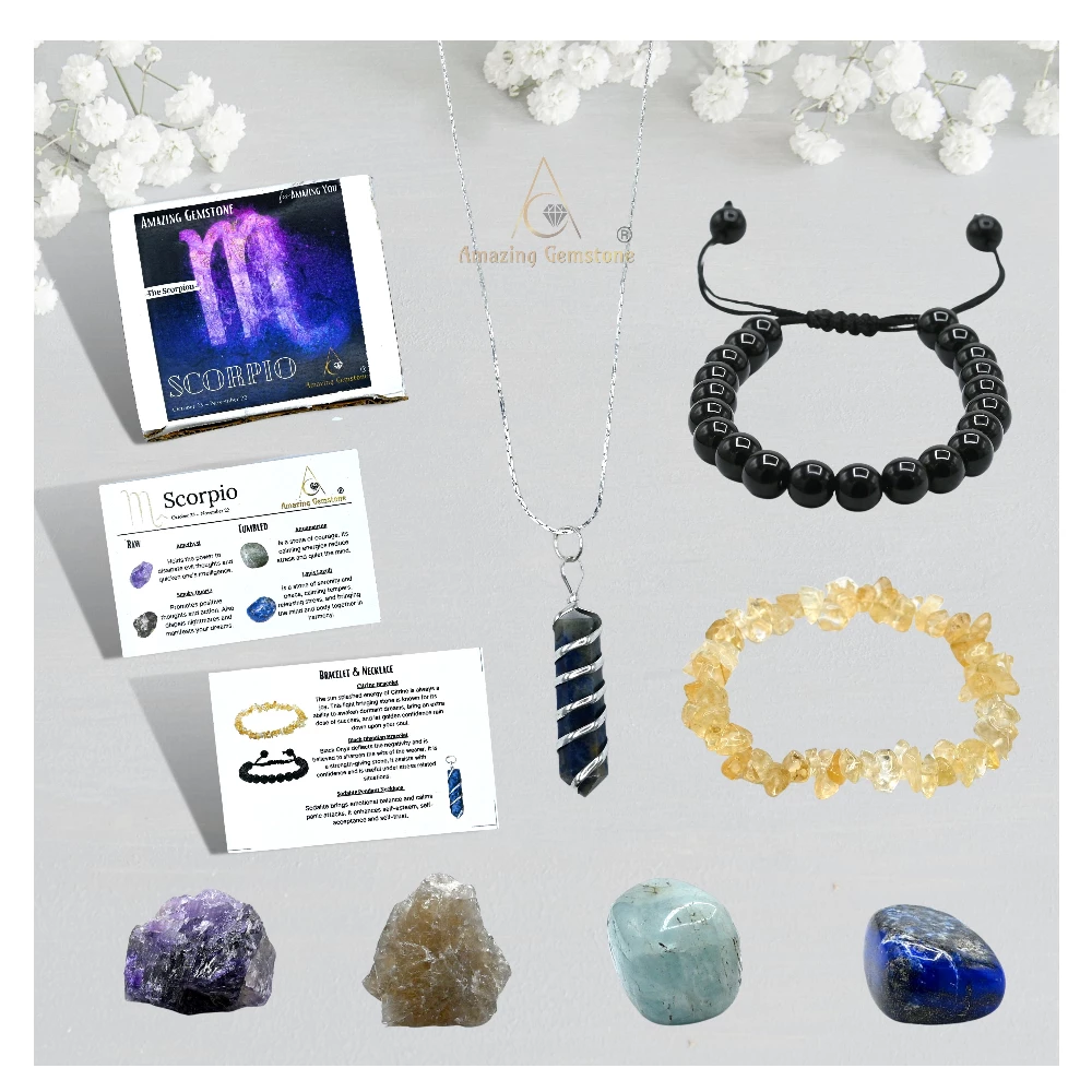 Crystals for Scorpio (Premium Set)