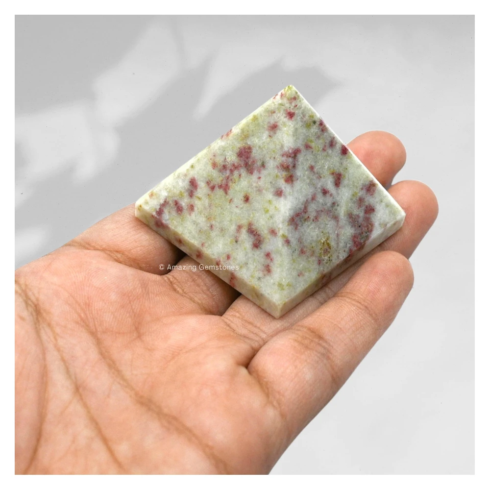 Cinnabarite Pyramid (1.5 Inch)