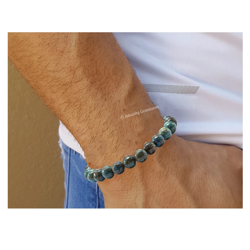 Chrysocolla Bracelet (Faceted-Adjustable)