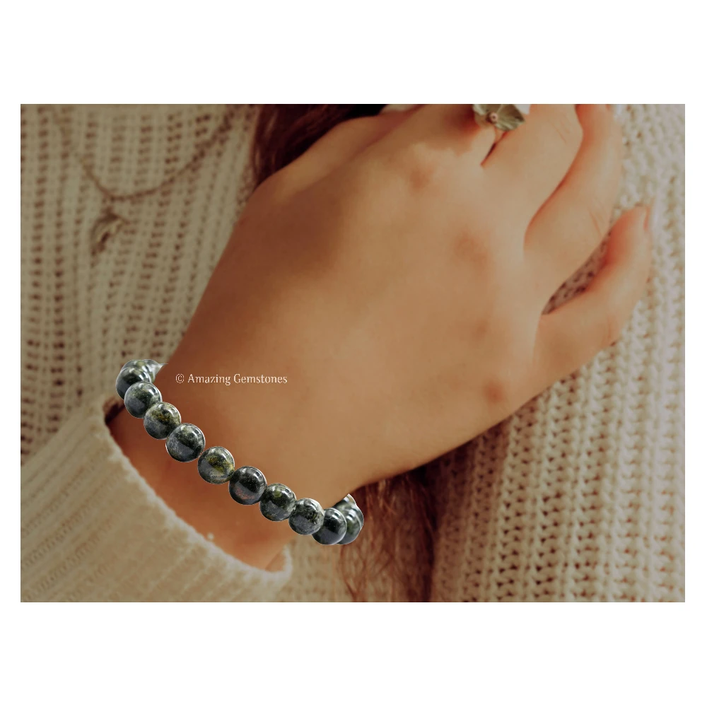 Kambaba Jasper Bracelet (Strechable)
