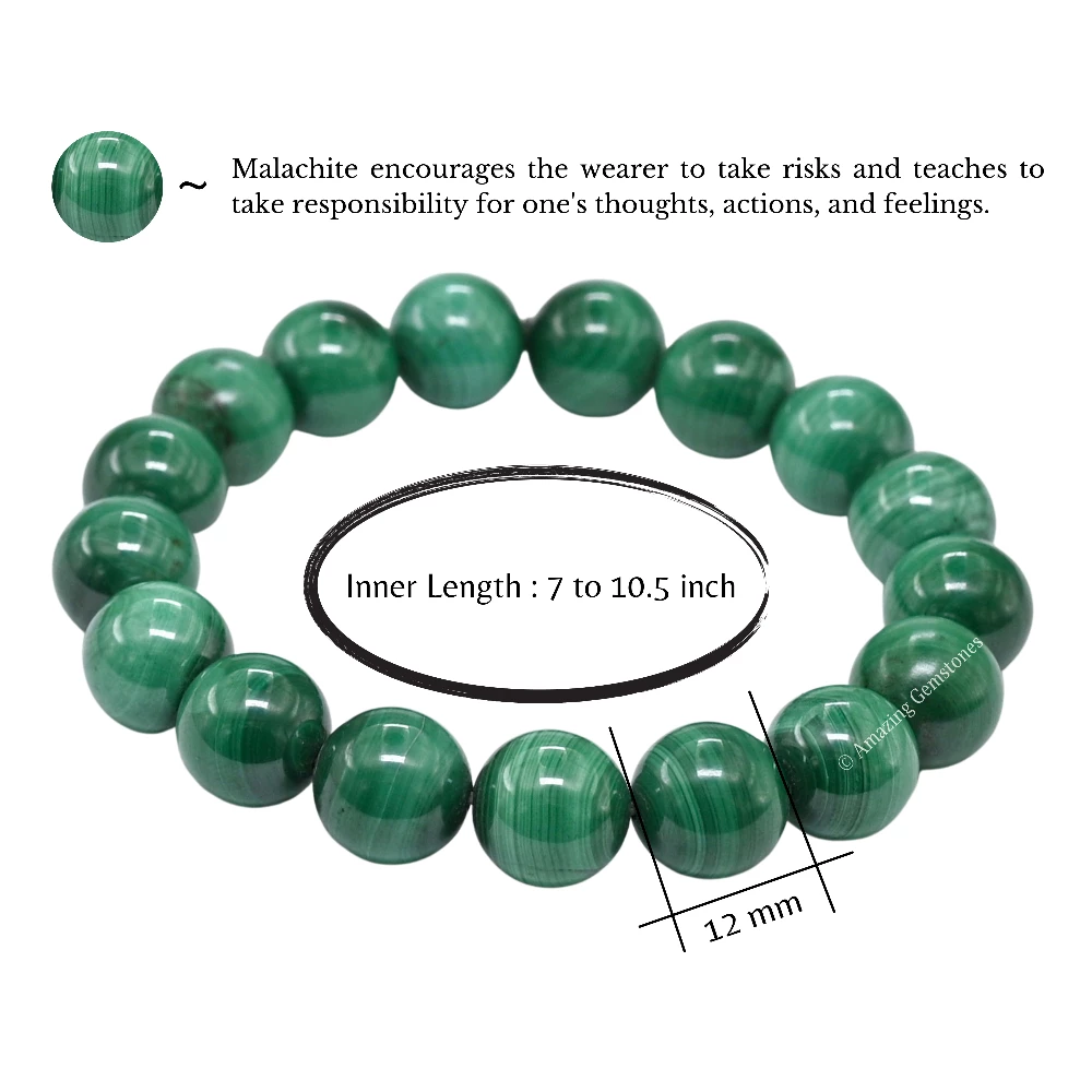 Malachite Bracelet (Stretchable)