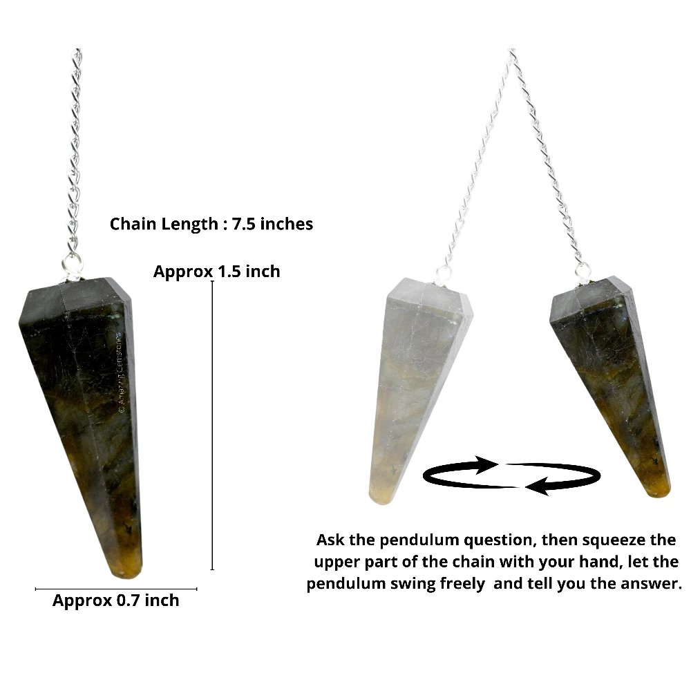 Labradorite Pendulum