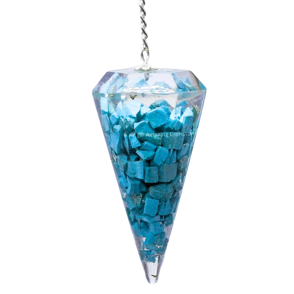 Turquoise Orgone Pendulum