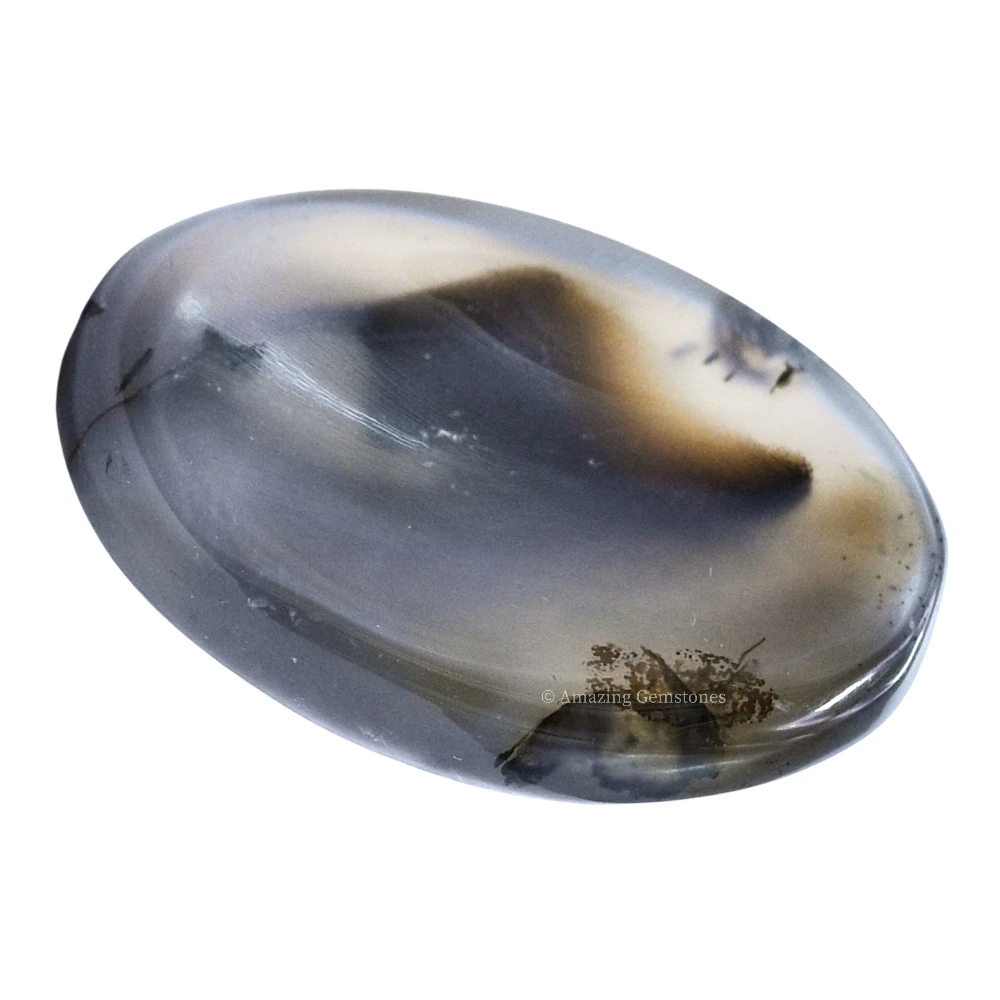 Dendrite Agate Worry Stone