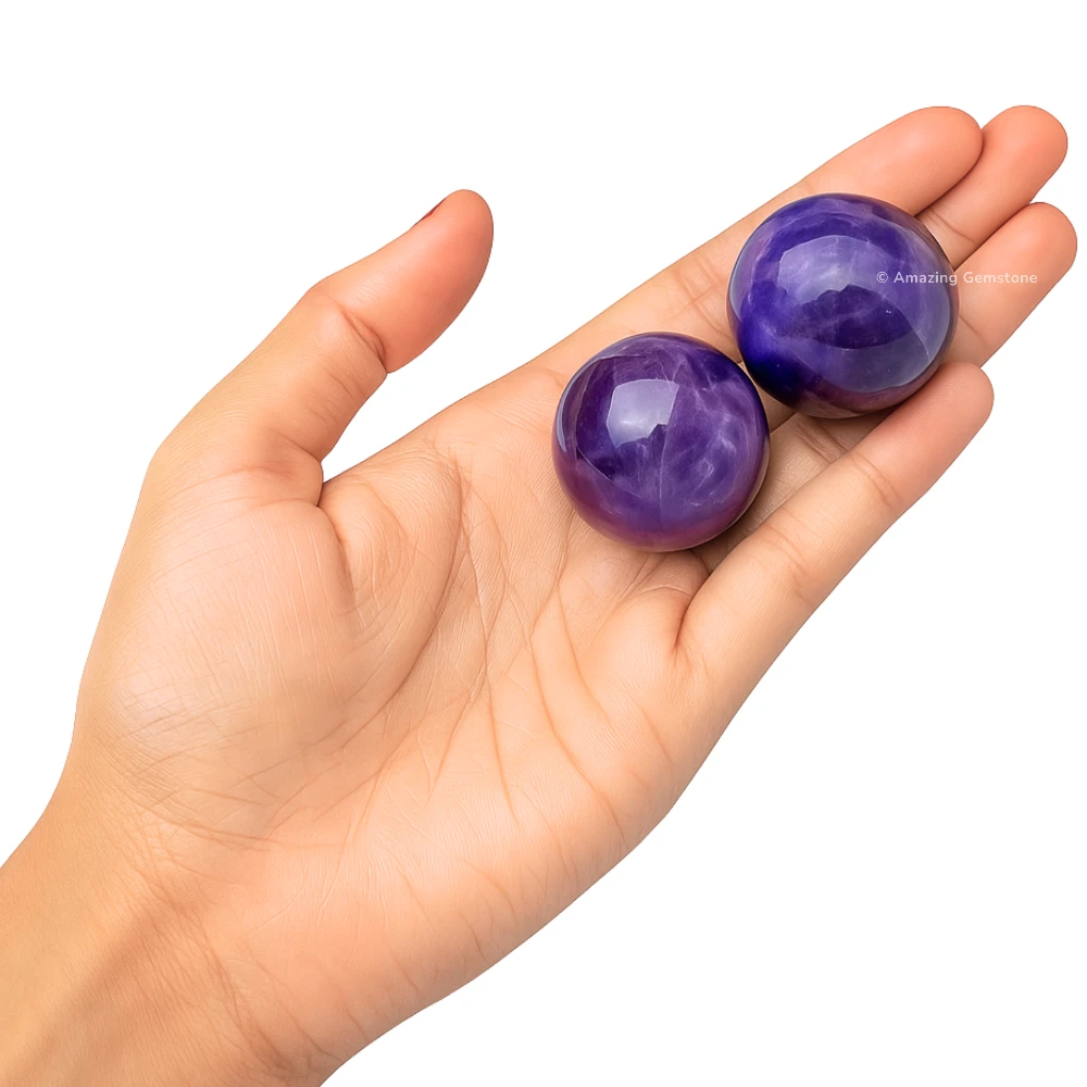 Amethyst Sphere (1 Inch)