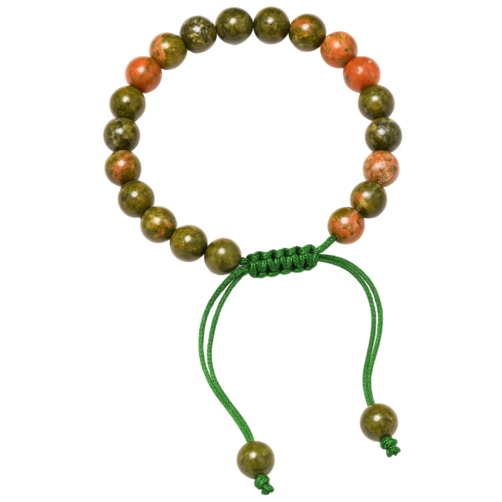Unakite  Bracelet (Adjustable)