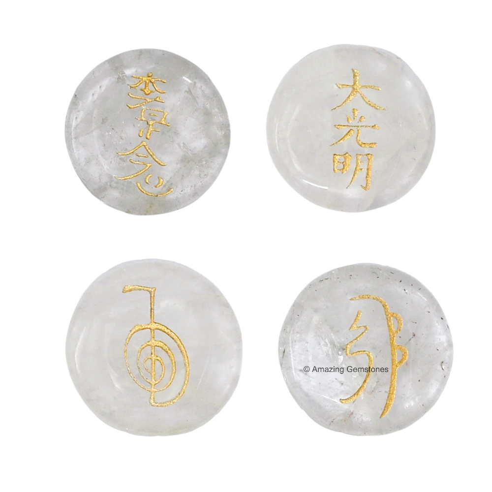 Clear Quartz Usui Reiki Set