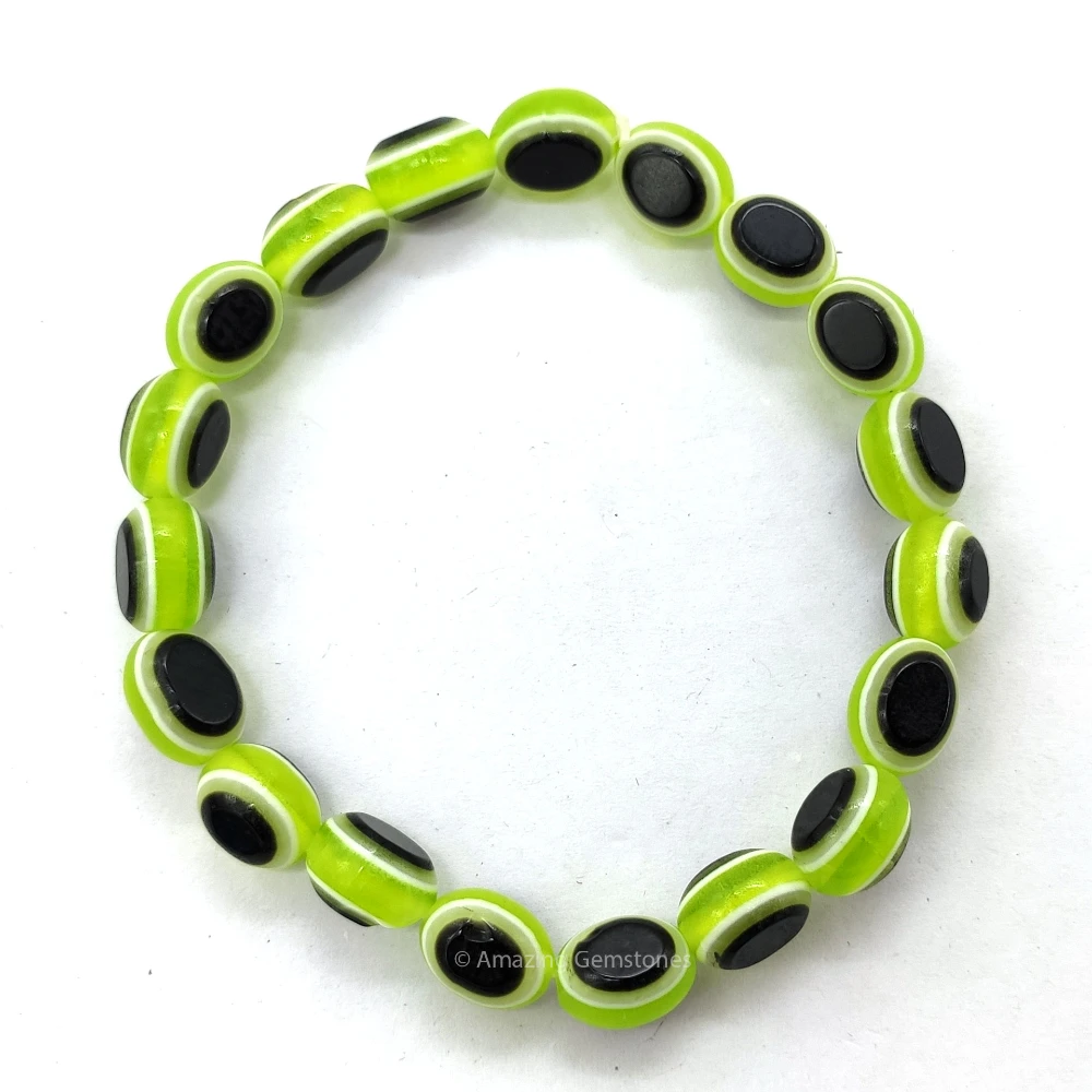 Green Evil Eye Bracelet