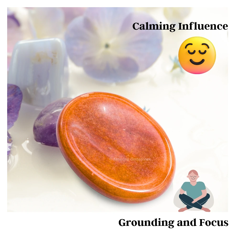 Chocolate Jasper Worry Stone