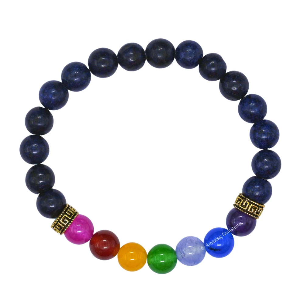 Sodalite Chakra Bracelet (Strechable)