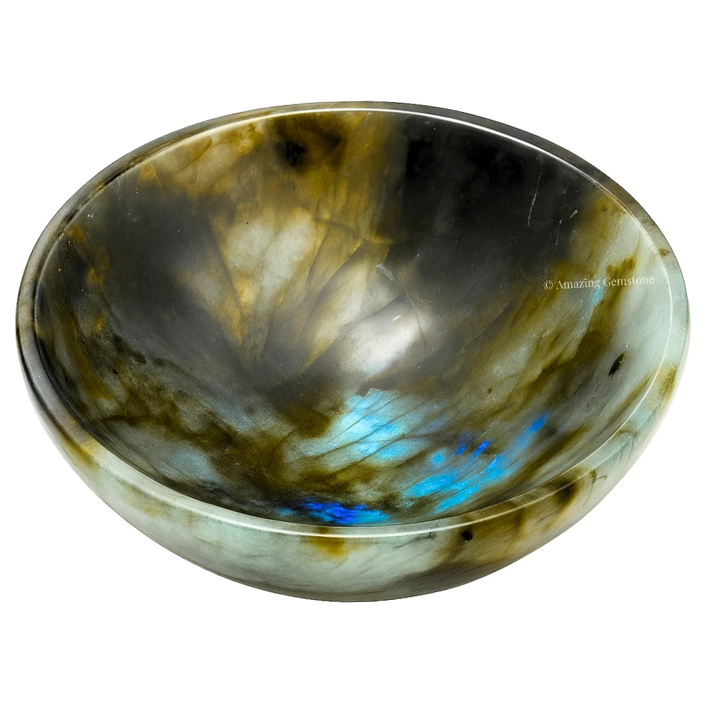 Labradorite Crystal Bowl - 3 Inch