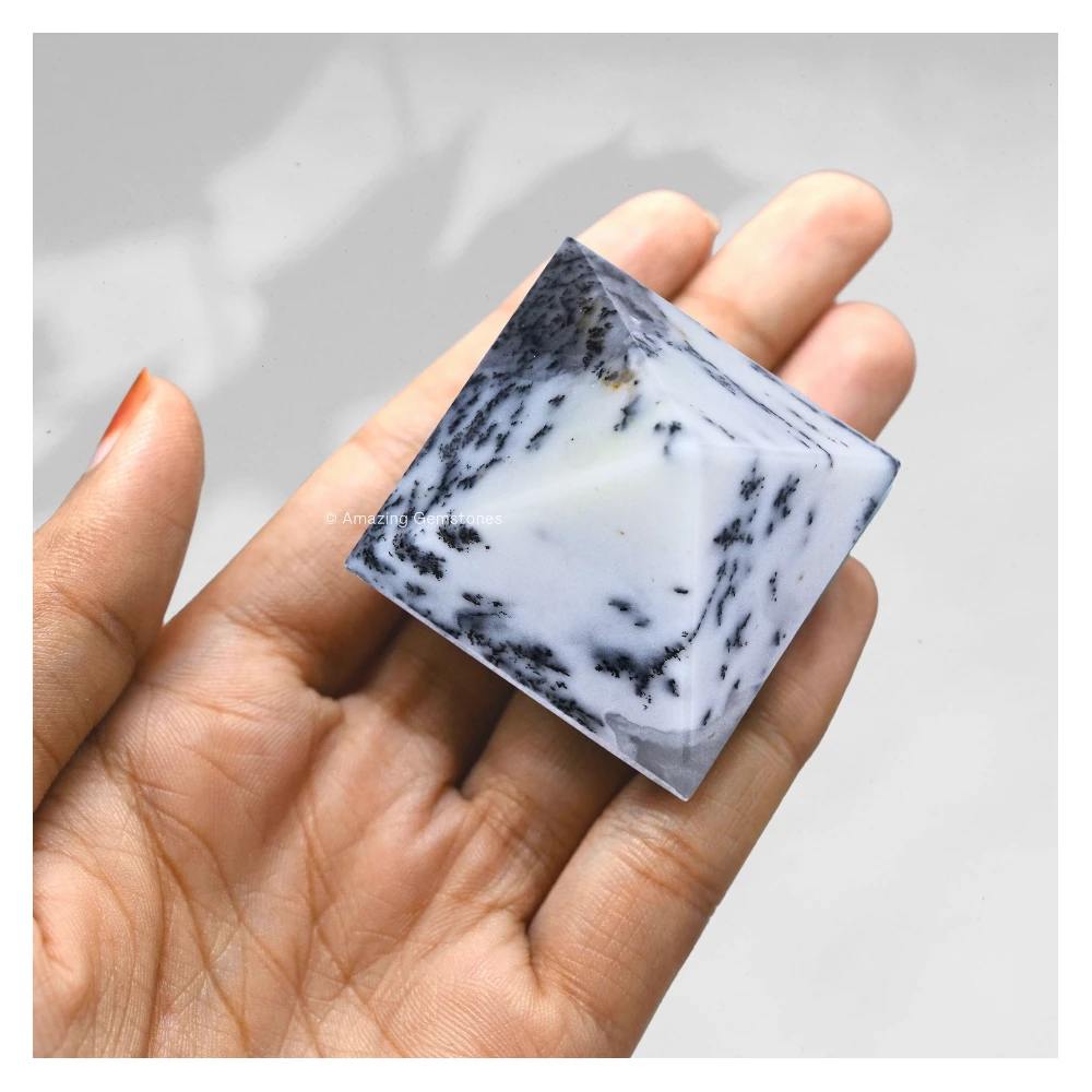 Dendrite Opal Pyramid (1.5 Inch)