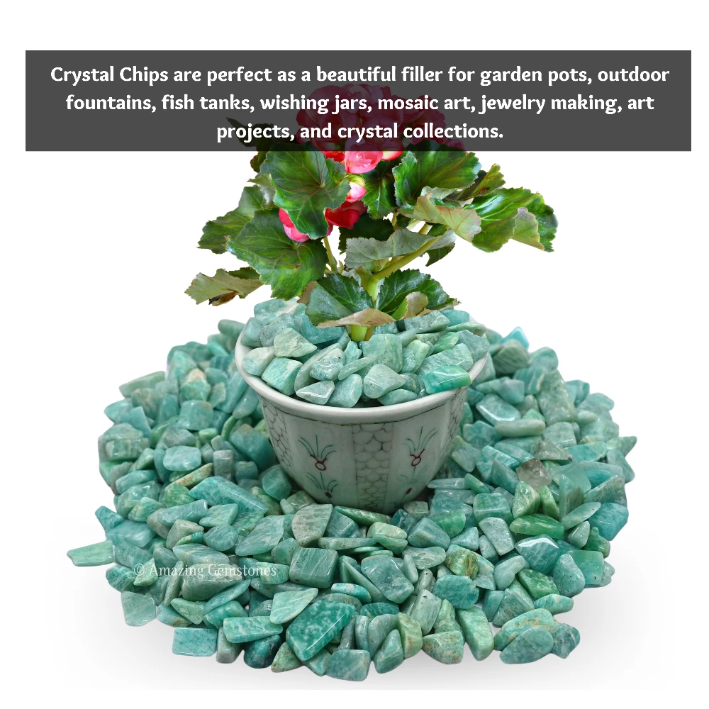 Amazonite Chips (1LB)