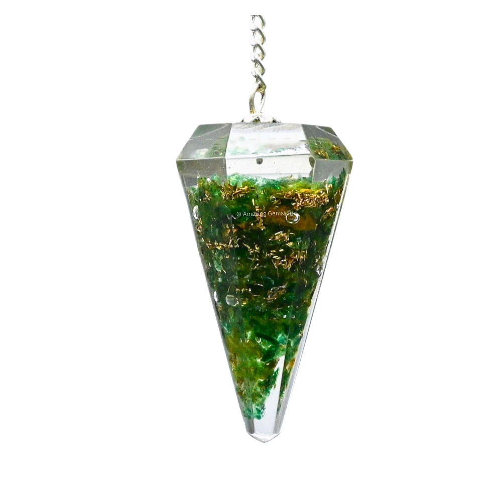 Green Aventurine Orgone Pendulum