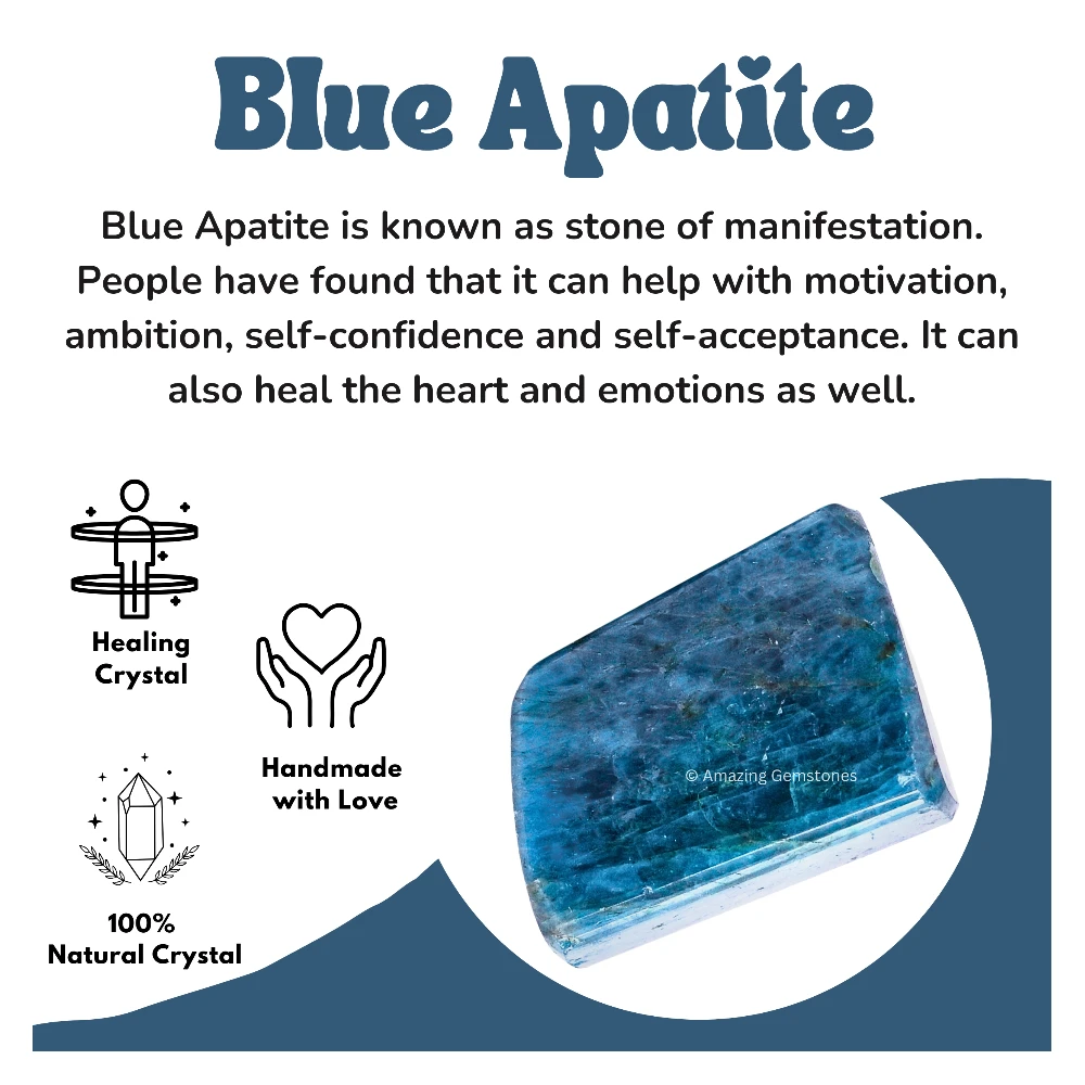 Tumbled Apatite Stone Crystals (1000+ Carats)