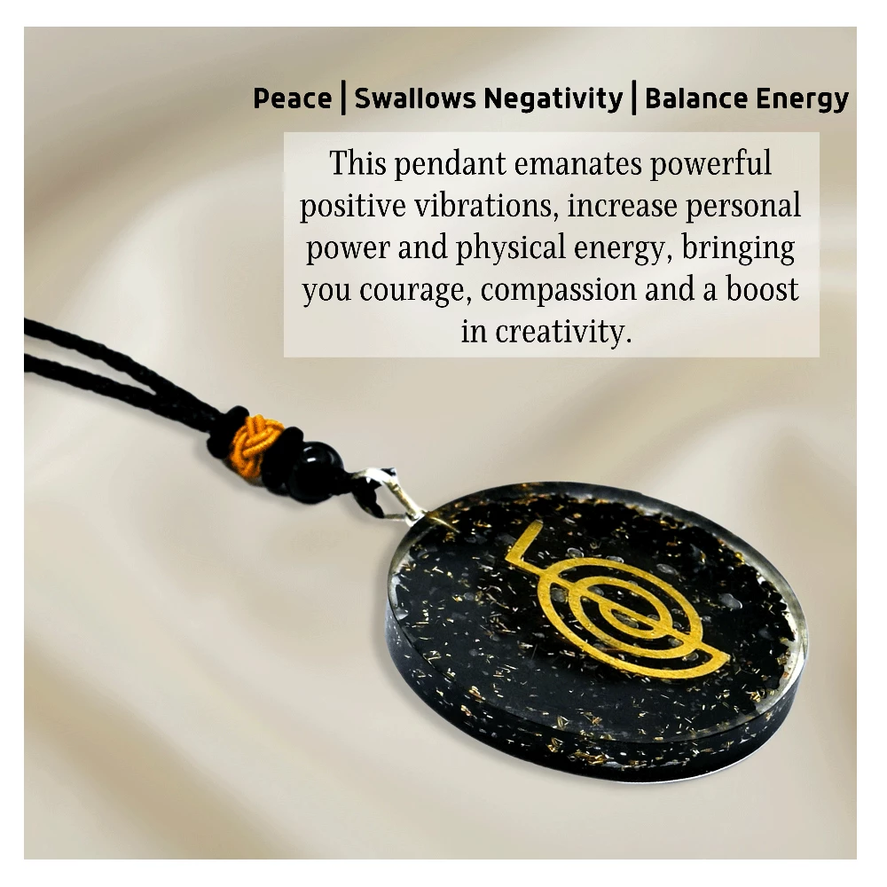 Shungite Necklace - Reiki