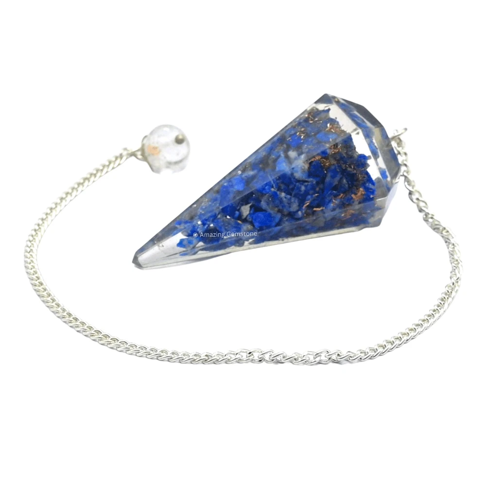 Lapis Lazuli Orgone Pendulum
