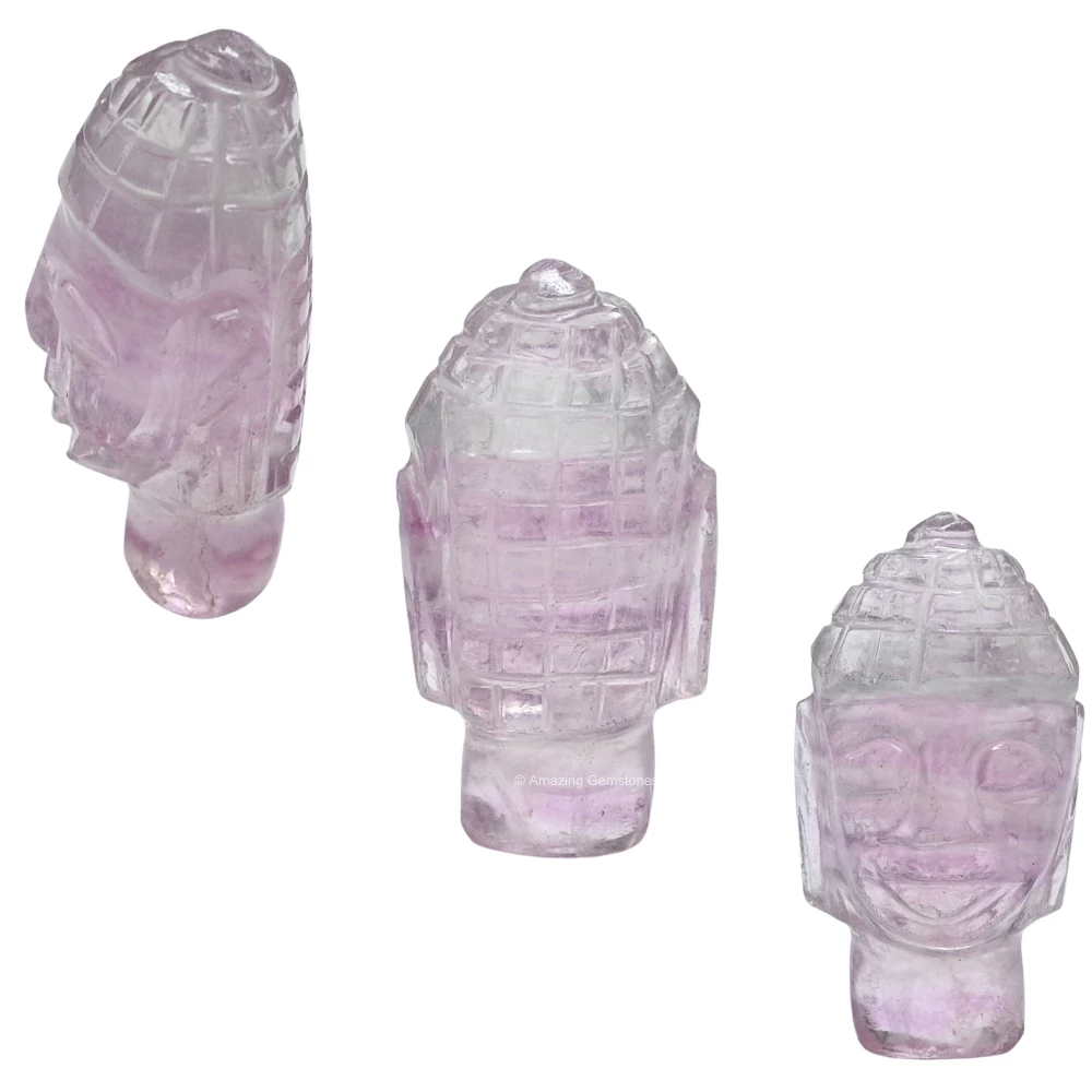 Fluorite Buddha Head