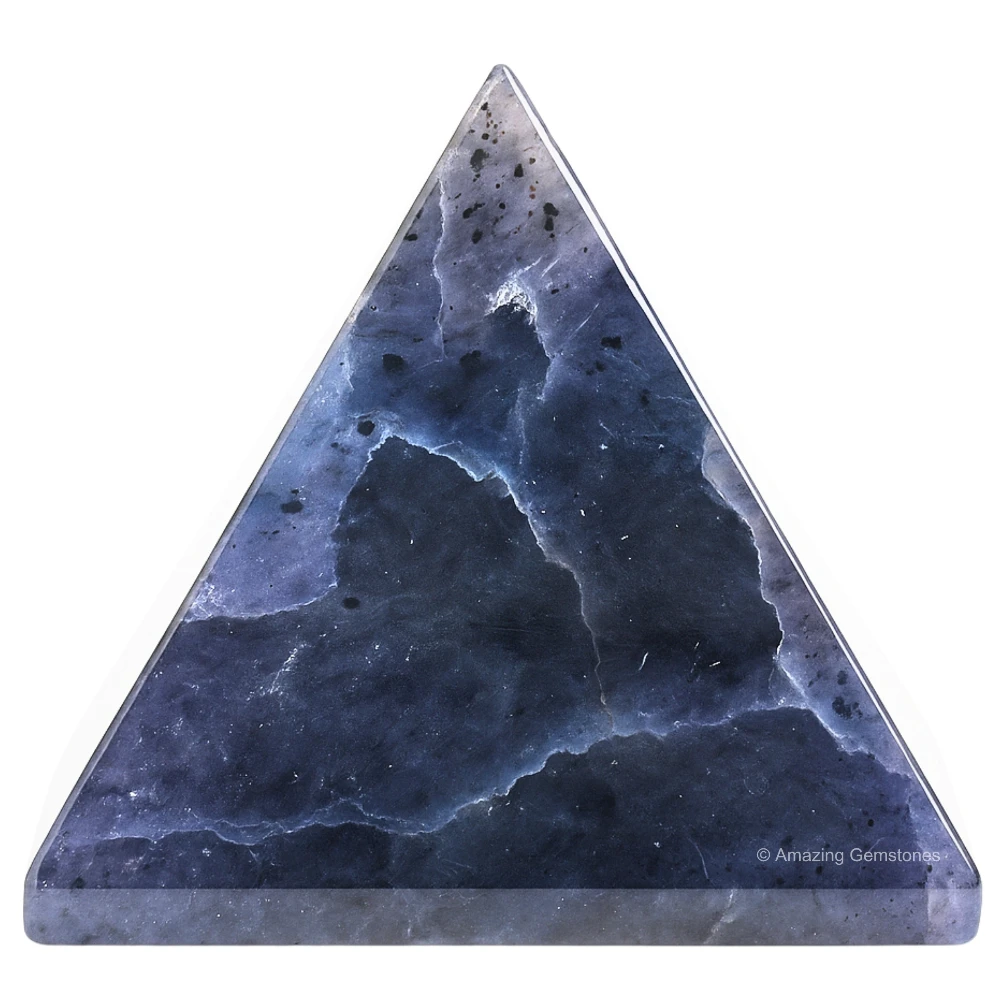 Iolite Pyramid (2 Inch)