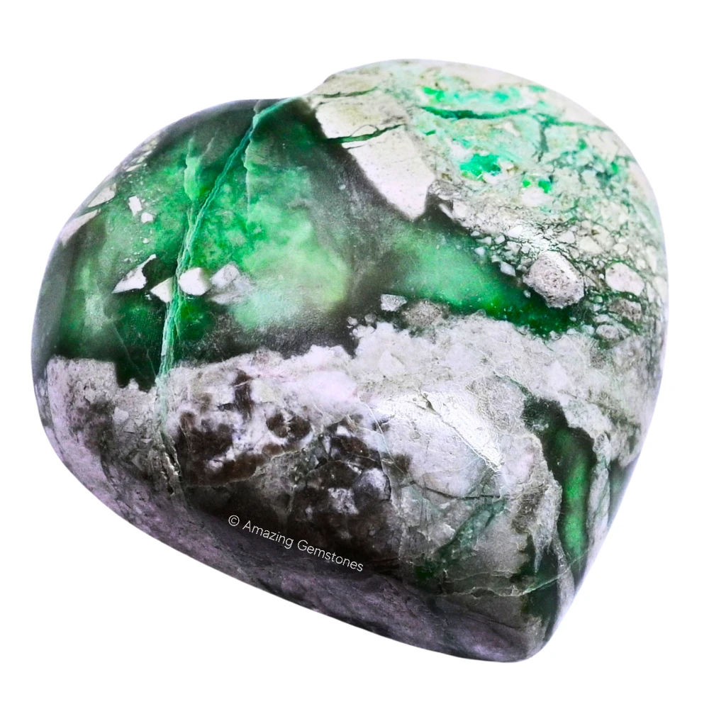 Variscite Heart