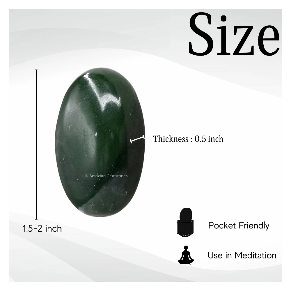 Green Aventurine Palm Stone