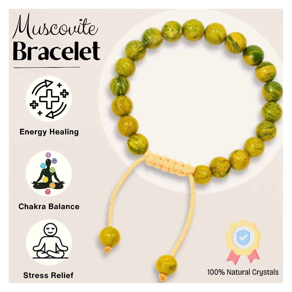 Muscovite Bracelet (Adjustable)