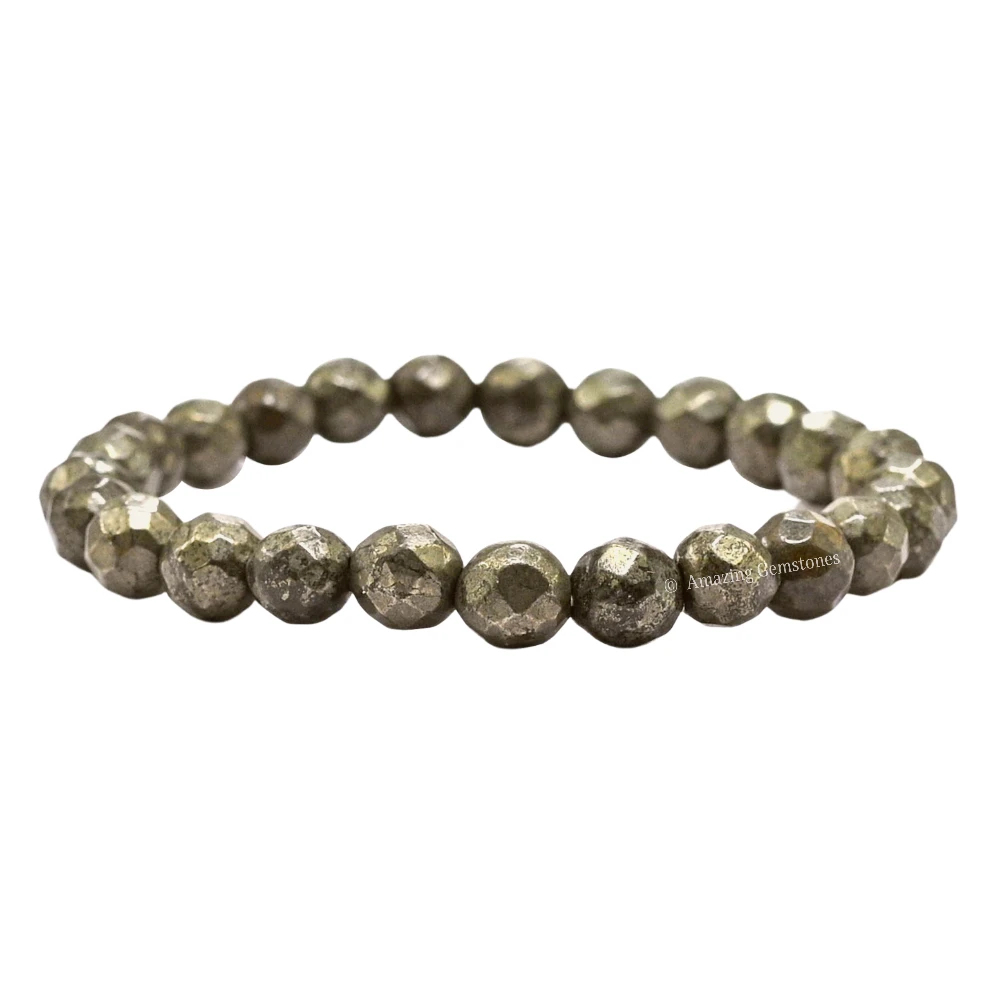 Pyrite Bracelet (Faceted)