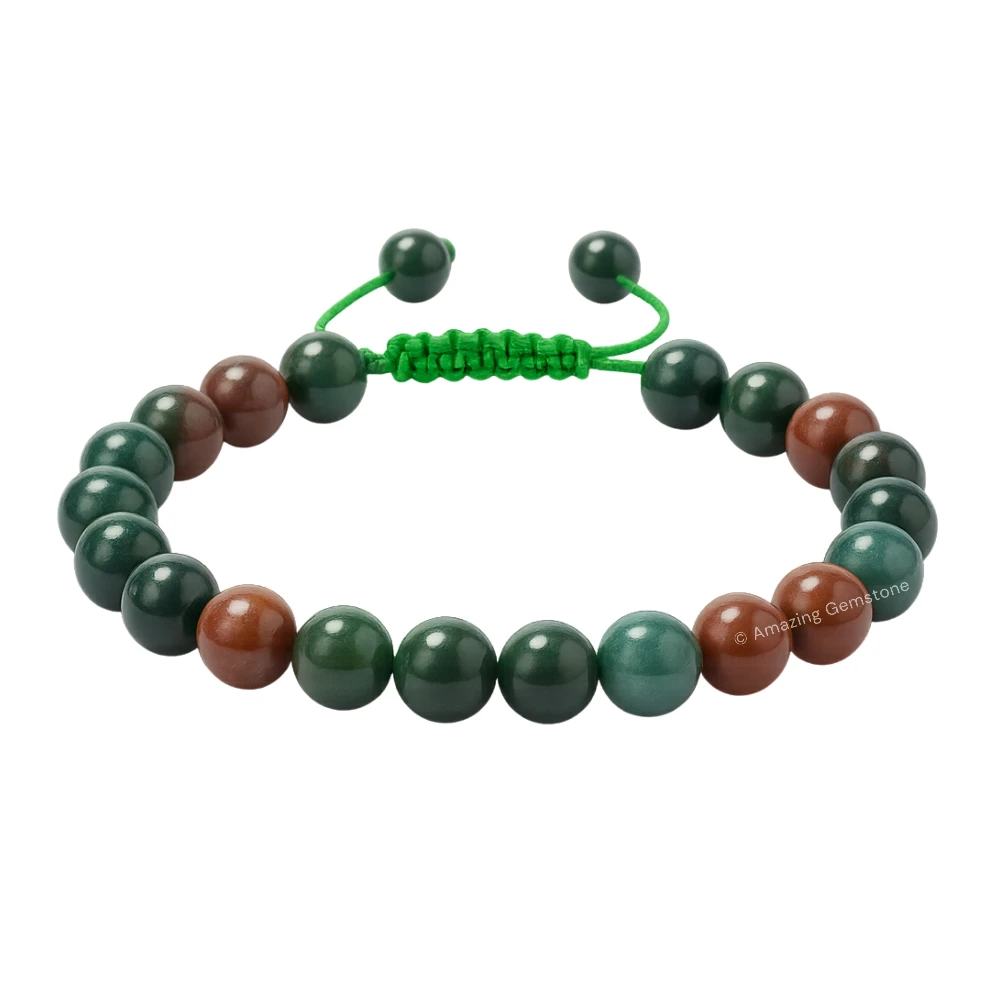 Bloodstone Bracelet (Adjustable)