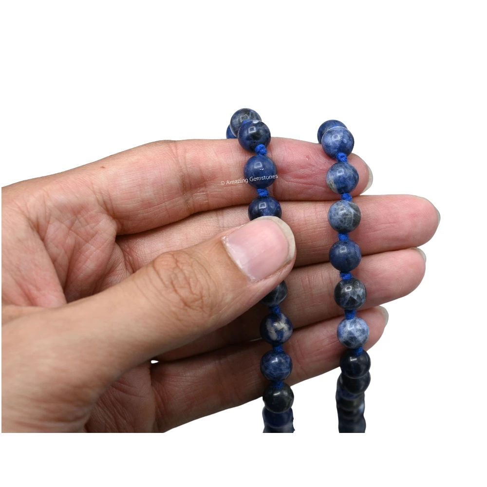 Sodalite Mala (Hand Knotted)