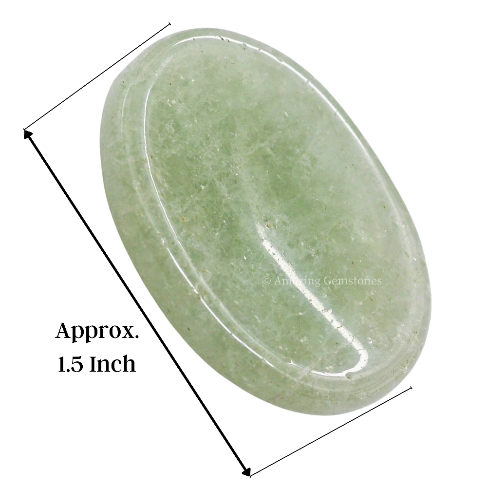 Light Green Aventurine Worry Stone