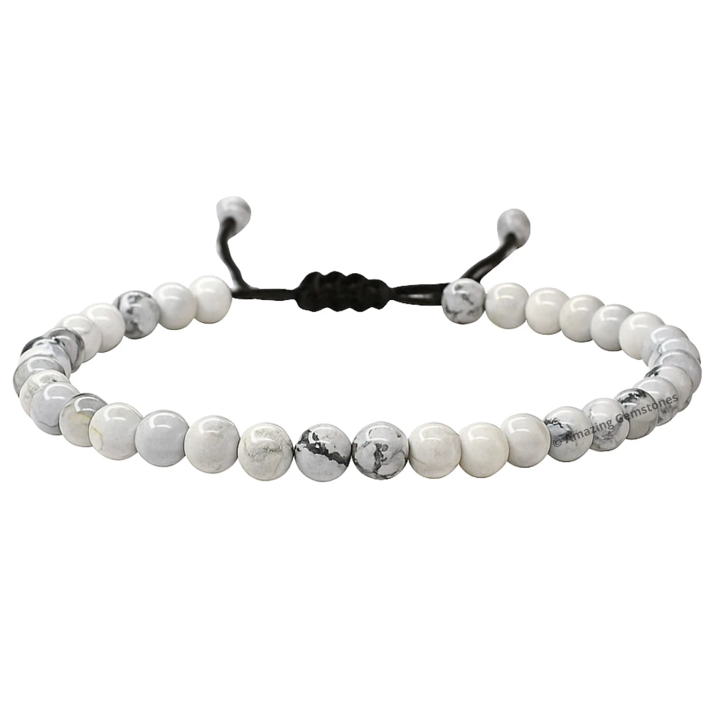 Howlite Anklet