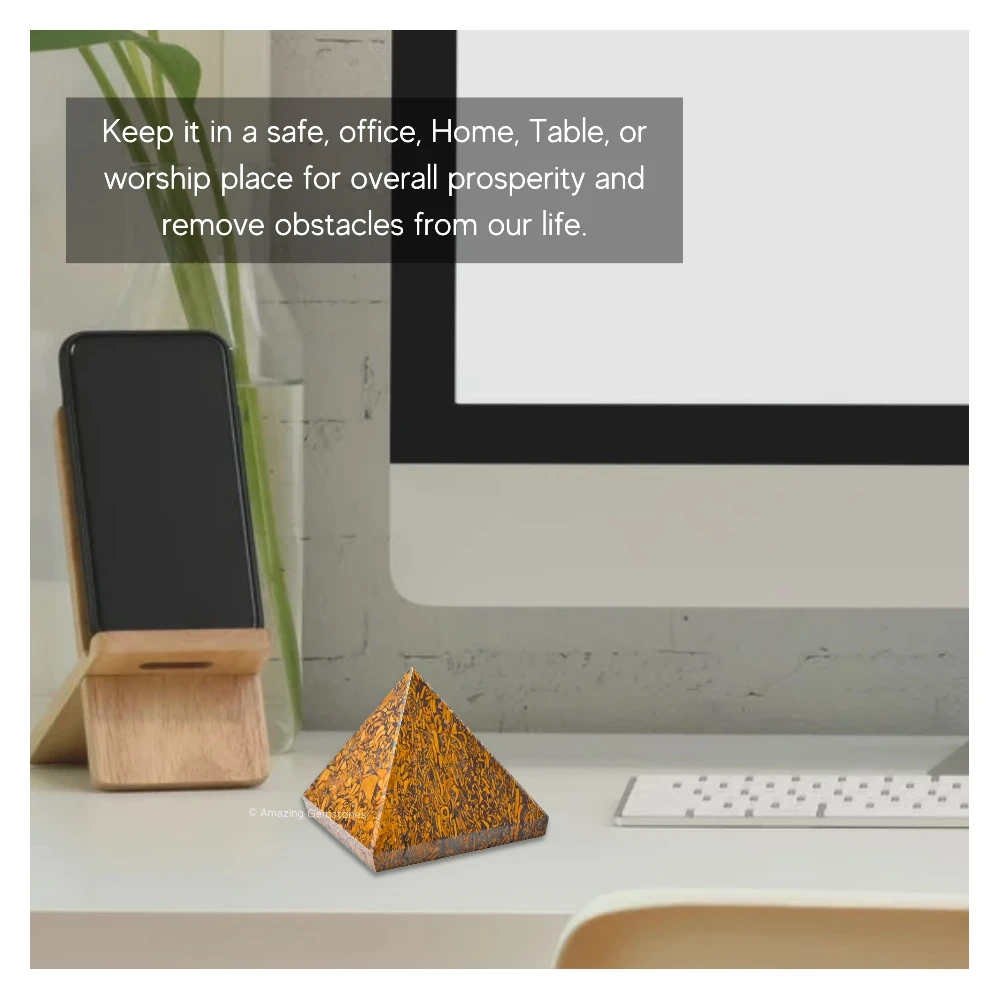 Mariyam Jasper Pyramid (1.5 Inch)