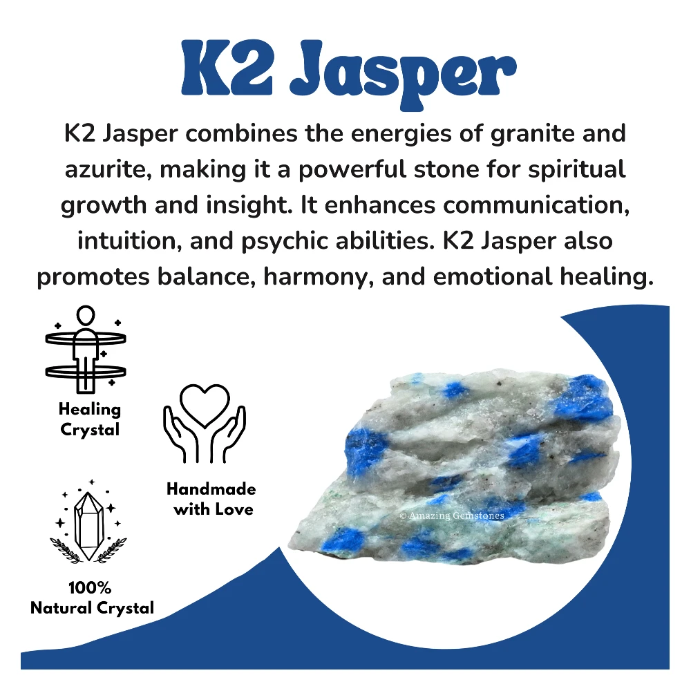 K2 Jasper Raw Crystals (1 LB)
