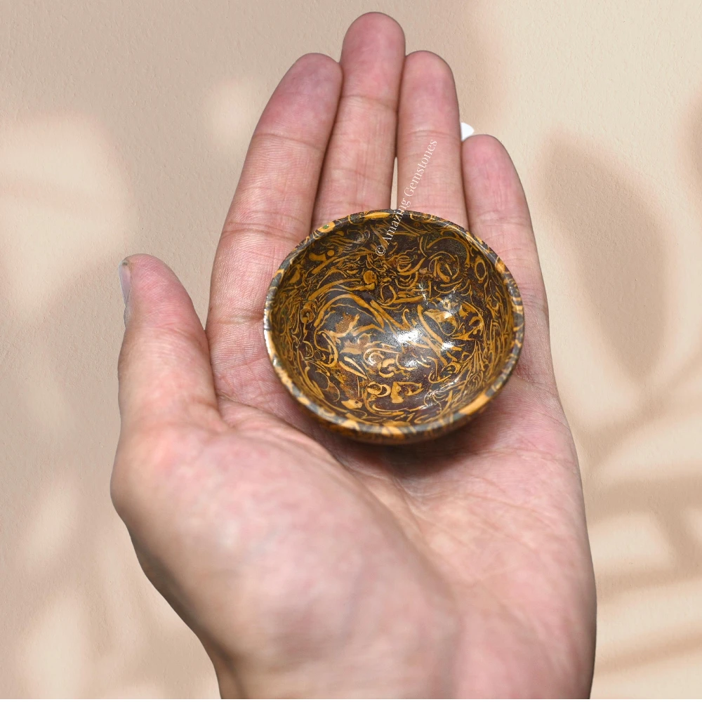 Mariyam Jasper Crystal Bowl - 2 Inch