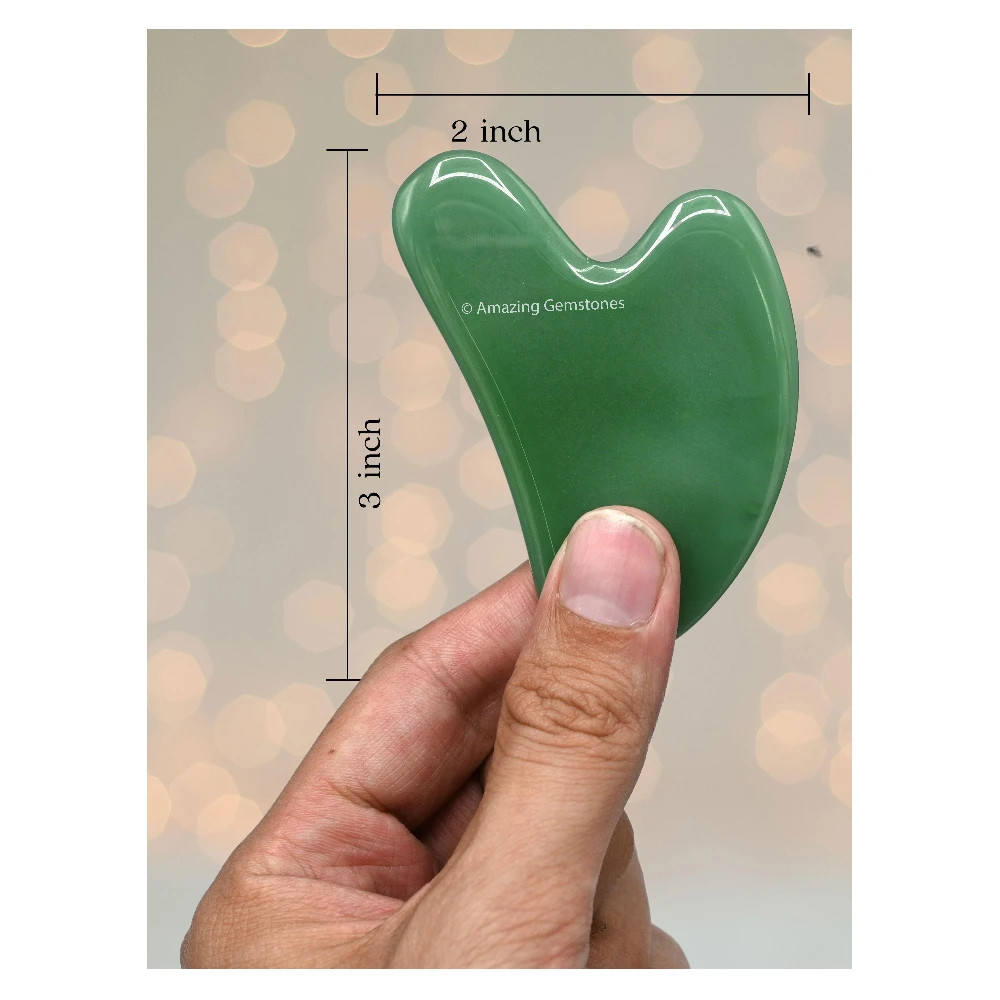Green Glass Gua Sha