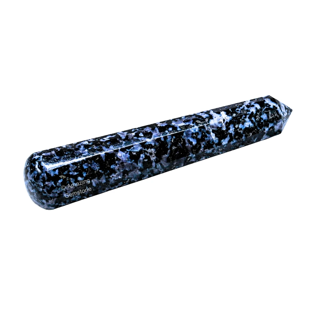 Indigo Gabbro Wand (Faceted)
